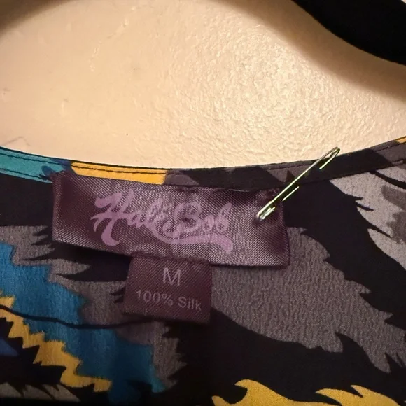 Hale Bob Multicolor Silk Dress - Picture 6 of 6